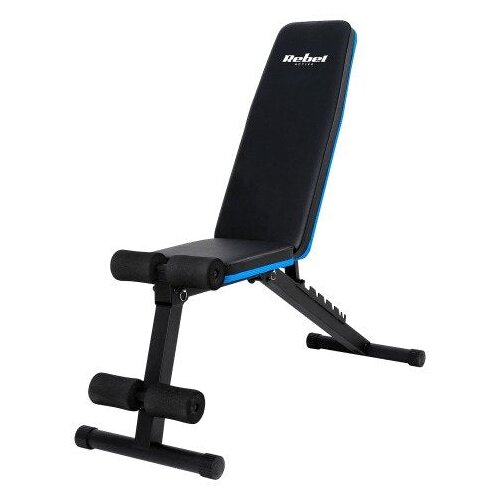 Rebel Active RBA-2002 &ndash; Podesiva klupa za vježbanje s osloncem za noge, nosivost 180 kg Cijene