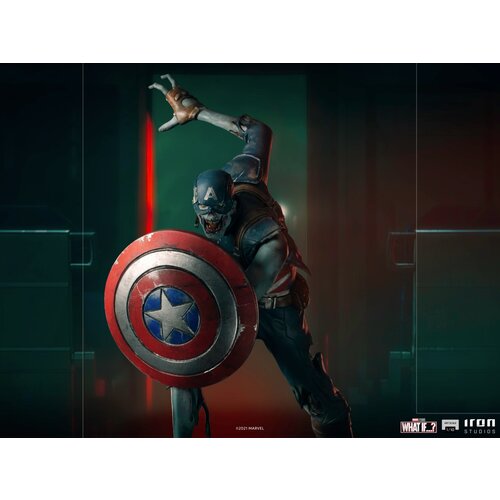 Grupo figura art scal marvel kaj če capitan america zombie, (20837962) Cene