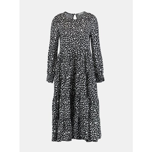 Haily&amp;acute;s Haily ́s Black Patterned Midishats Hailys - Women Slike