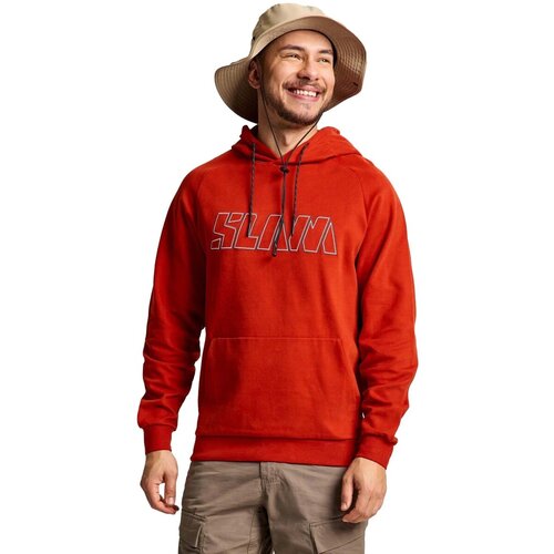 Slam Flis Logo Hoodie Oranžna Cene