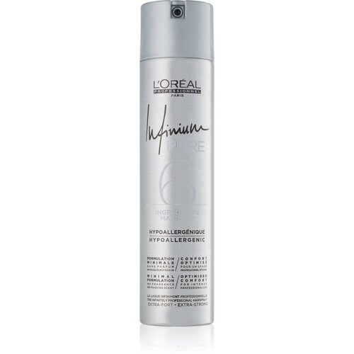 L´Oréal Paris Infinium Pure hipoalergenski lak za lase z ekstra močnim utrjevanjem brez dišav 300 ml Cene