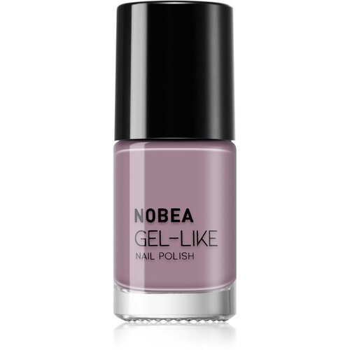 NOBEA Day-to-Day Gel-like Nail Polish lak za nohte z gel učinkom odtenek Thistle purple #N54 6 ml Cene