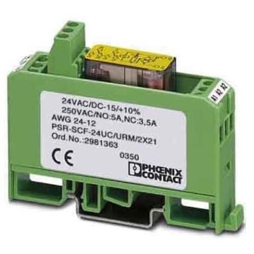 Phoenix Contact Varnostni rele PSR-SCF-24UC/URM2x21, (20889146) Cene