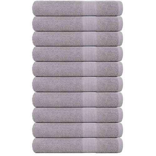 vidaXL Ručnici za saunu 10 kom sivi 80x200 cm 360 gsm 100 % pamuk Cijene