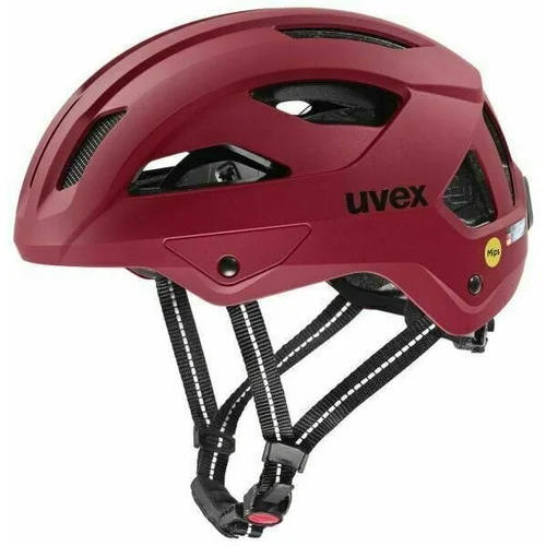 Uvex City Stride Mips Ruby Red Matt 53-56 Kaciga za bicikl