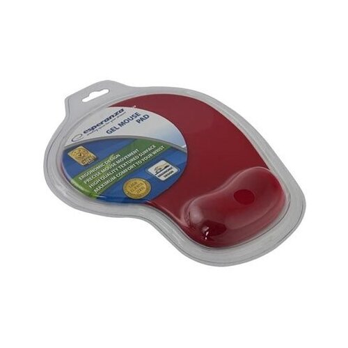  Podloga za mi&scaron; ESPERANZA, Gel wrist rest, anti-slip, RED, EA137R Cijene