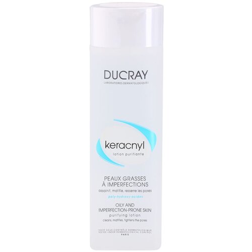 Ducray Keracnyl čistilna voda za mastno in mešano kožo 200 ml Cene