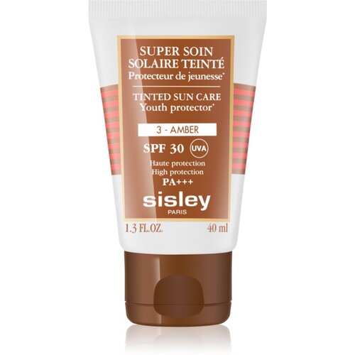 Sisley Super Soin Solaire Teinté zaščitna tonirana krema za obraz SPF 30 odtenek 3 Amber 40 ml Cene