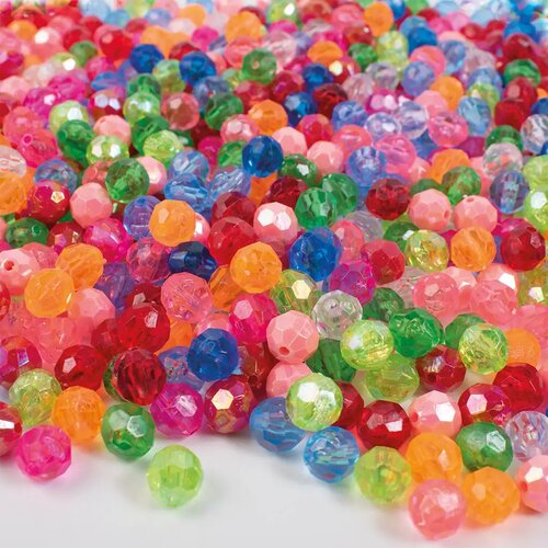 Playbox barvite plastične kroglice za nizanje, paket 250 kosov. Cene