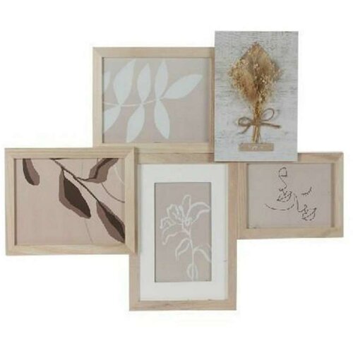  Okvir za sliku DKD Home Decor 53 x 2 4 x 39 5 cm Kristal Prirodno Shabby Chic Slike