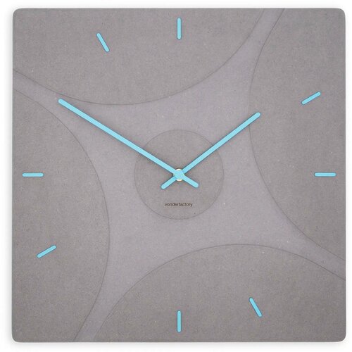 Von Der Factory Zidni sat Luxhora Quadriva Light Grey 11 boja kazaljki Cijene