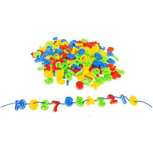 Monkey Gym Izobraževalni bloki Digits King 96 kosov, (5000081122) Slike