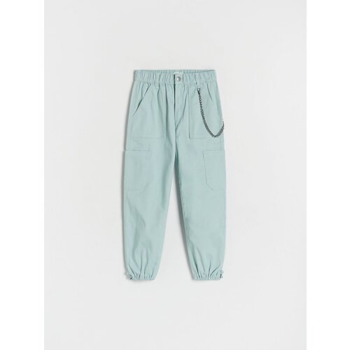 Reserved Girls` trousers - turkizna Cene
