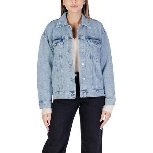 Vero_Moda VMTESSA LS OVERSIZE DENIM JACKET GA NOOS 10329868 Plava Cijene