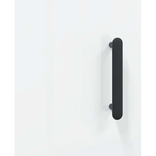  Komoda sjajna bijela 34,5 x 34 x 90 cm od konstruiranog drva Slike