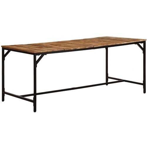  Blagovaonski stol 180x90x75 cm masivnog grubog drva manga - 180 x 90 x 75 cm 1 Slike