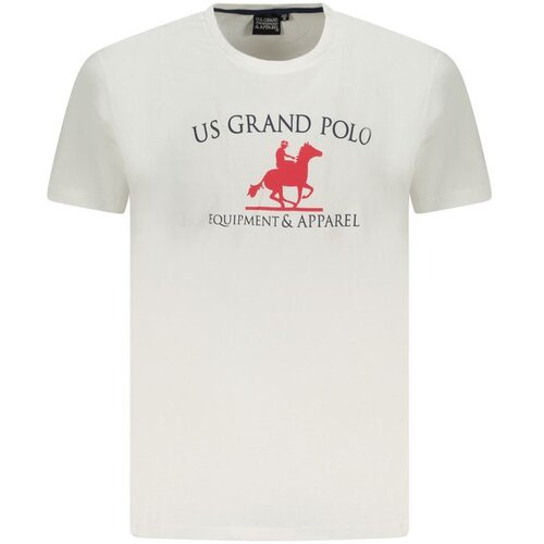 U.S. Grand Polo Club US Grand Polo Muška Majica Kratkih Rukava Bijela Cene