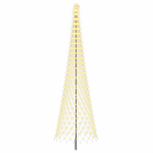  LED božićno drvce 500 cm 550 LED lampica Topla bijela Željezo Slike