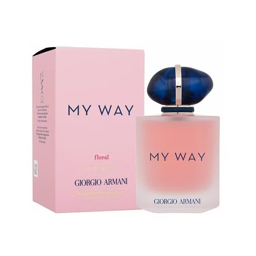 Giorgio Armani My Way Floral parfumska voda za ponovno polnjenje 90 ml za ženske
