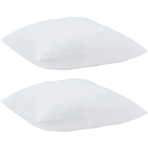  Jastuk s jastukom 2 pcs Bijelo 41 x 40 x 20 cm Poliester Slike