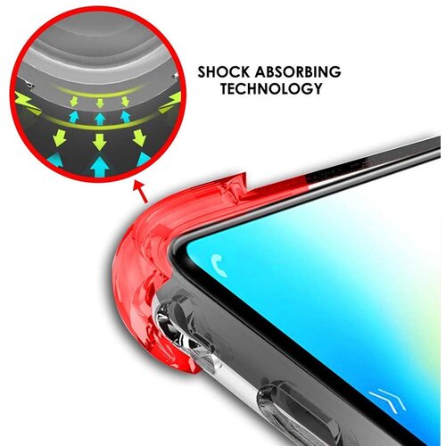 Techsuit Shockproof Clear Silicone prozoren ovitek, odporen na udarce, za Xiaomi Redmi 9C / Redmi 9C NFC Slike