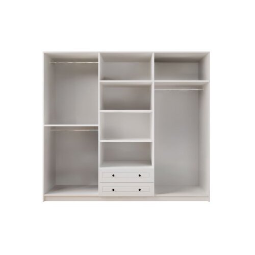Hanah home Ormar Rb-185-20, 210x240x52 cm, Bijeli Slike