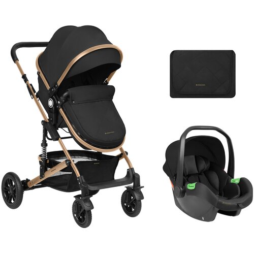  Kolica amaia premium set 2in1 sa i-size autosedi&amp;scaron;tem black Slike
