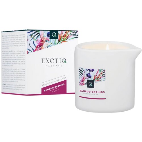Exotiq masažna sviječa Bamboe Orchids, 60g Slike