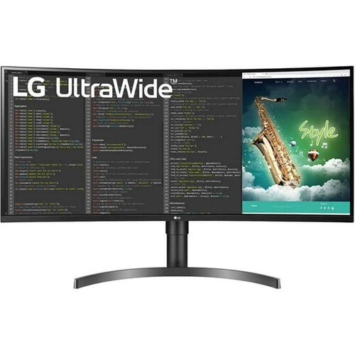 LG Monitor 35WN75C-B, 35'', VA, 21:9, 3440x1440 QHD,CURVED,2xHDMI, DP,USB-C,izhod za slušalke, 100Hz Cene