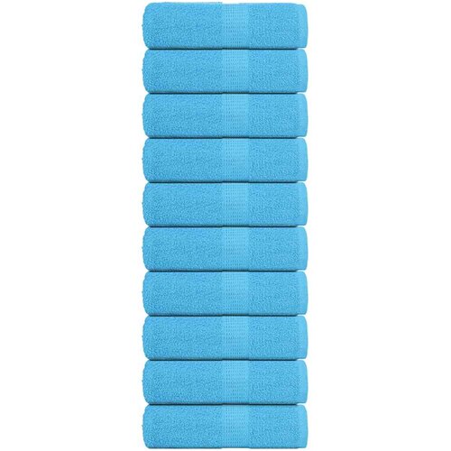vidaXL Pralne brisače FROGN 10 kosov turkizne 30x30 cm 360 g/m&sup2;, (5000307709) Cene