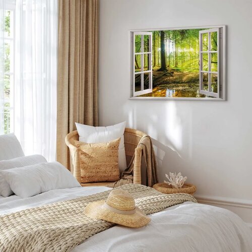  Slika - Window: View on Forest 30x20 Standard Slike