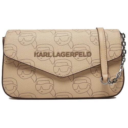 Karl Lagerfeld Torbe IKON MONOGRAM Bež Cene