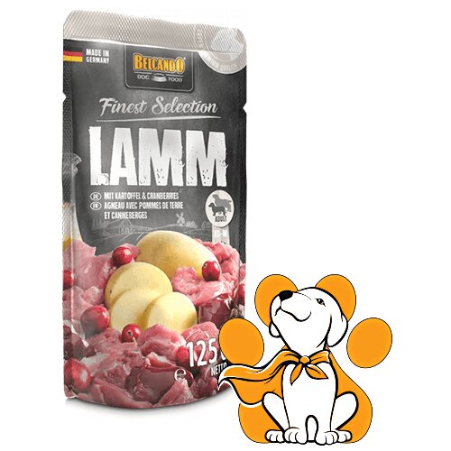 Belcando finest Selection Lamb 125g, Premim Jagnjetina, Obrok u Kesici za Pse Cene