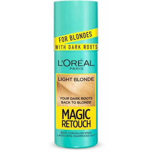 Loreal sprej za prekrivanje lasnega narastka - Magic Retouch Dark Roots - Light Blonde