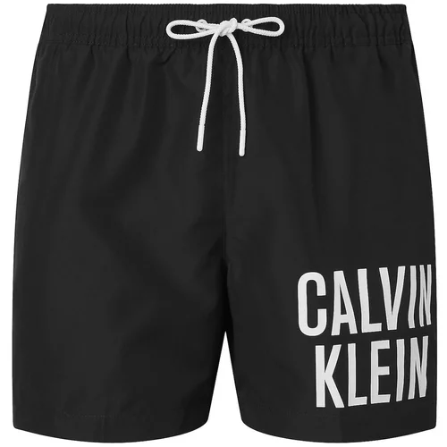 Calvin Klein Kratke kopalne hlače črna / bela