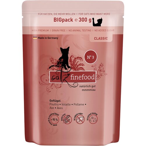 Catz finefood Ekonomično pakiranje 24 x 300 g - Perad Slike