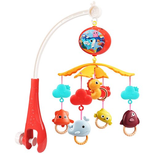 Lean Toys vrtiljak za otro&amp;scaron;ko posteljico projektor z daljinskim upravljalnikom Slike