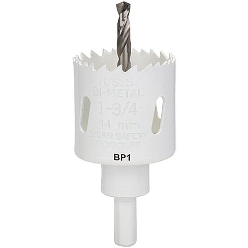 CRAFTOMAT kruna za bu&amp;scaron;enje rupa u drvu (44 mm, HSS bimetal, Promjer brtve: 10 mm HEX) Slike