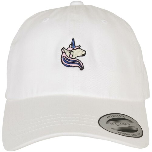 MT Accessoires Women's Unicorn Dad cap in white Cene