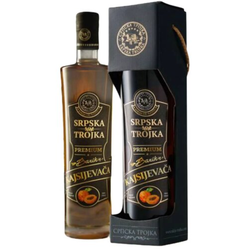  Rakija SRPSKA TROJKA kajsija barik 0,7l Slike