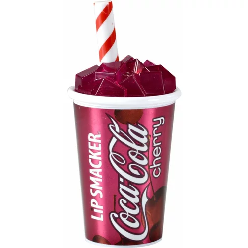 Lip Smacker coca-cola balzam za ustnice z okusom 7,4 g odtenek cherry