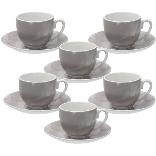 Tognana Set &scaron;oljica za kafu Colorplay, 6 komada, Sivi Cene