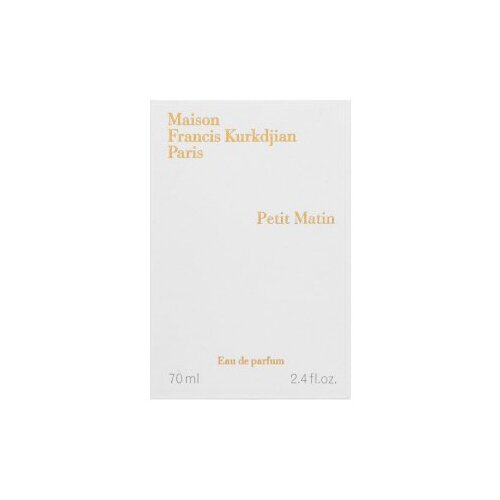 Maison Francis Kurkdjian petit matin parfumska voda 70 ml unisex Cene