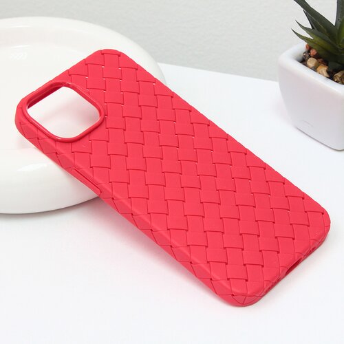  Torbica weave case za iphone 13 6.1 crvena Cene