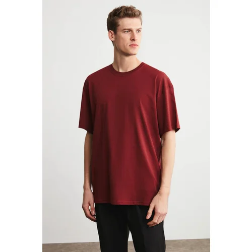 Grimelange T-Shirt - Burgundy - Oversize