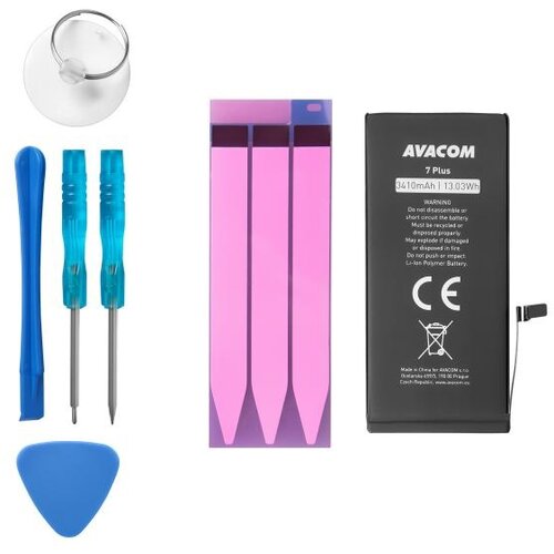 AVACOM Baterija za Apple iPhone 7 Plus - visoka zmogljivost, Li-Ion 3,8V 3410mAh (nadomešča 616-00249), (20777004) Cene