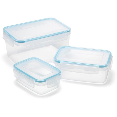 Addis set od 3 posude s poklopcem za hranu Clip And Close Rectangular Cijene
