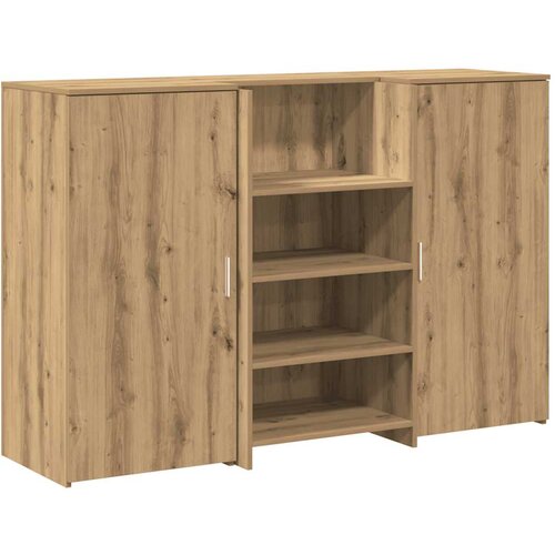 Maison Chic sprejemna miza - računalniška miza - pisarniška miza artisan hrast 155x50x103,5 cm inženirski les, (21785328) Cene
