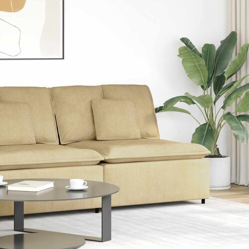  Modularna sofa s jastucima sivozelena 100 cm Cijene