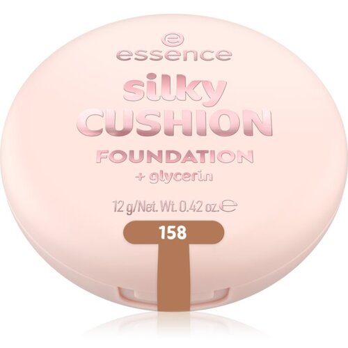 Essence silky CUSHION FOUNDATION tekoči puder v gobici s srednjo prekrivnostjo odtenek 158 12 g Slike